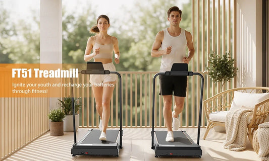 User practicing standard posture training on FORMILL treadmill, exercise bike, rowing machine and climbing machine indoors, correcting common home fitness movement mistakes